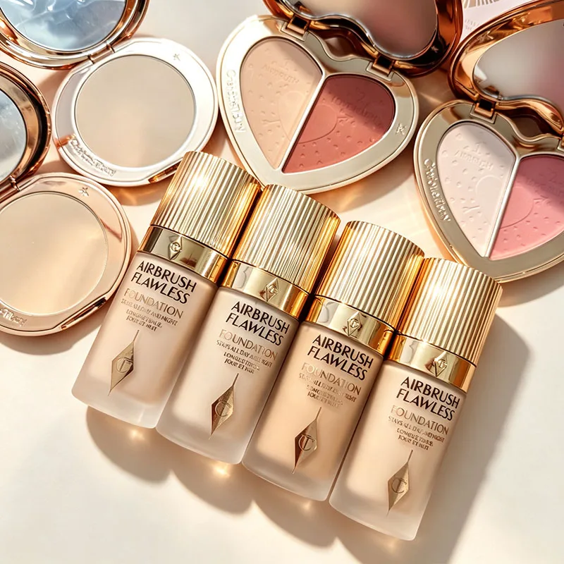Charlotte Pink Diamond Lipstick & Heart-Shaped Blusher Duo Set