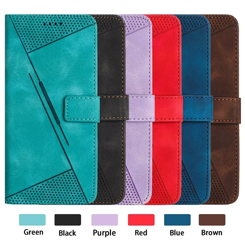 Luxury Magnetic Leather Flip Stand Wallet Phone Case