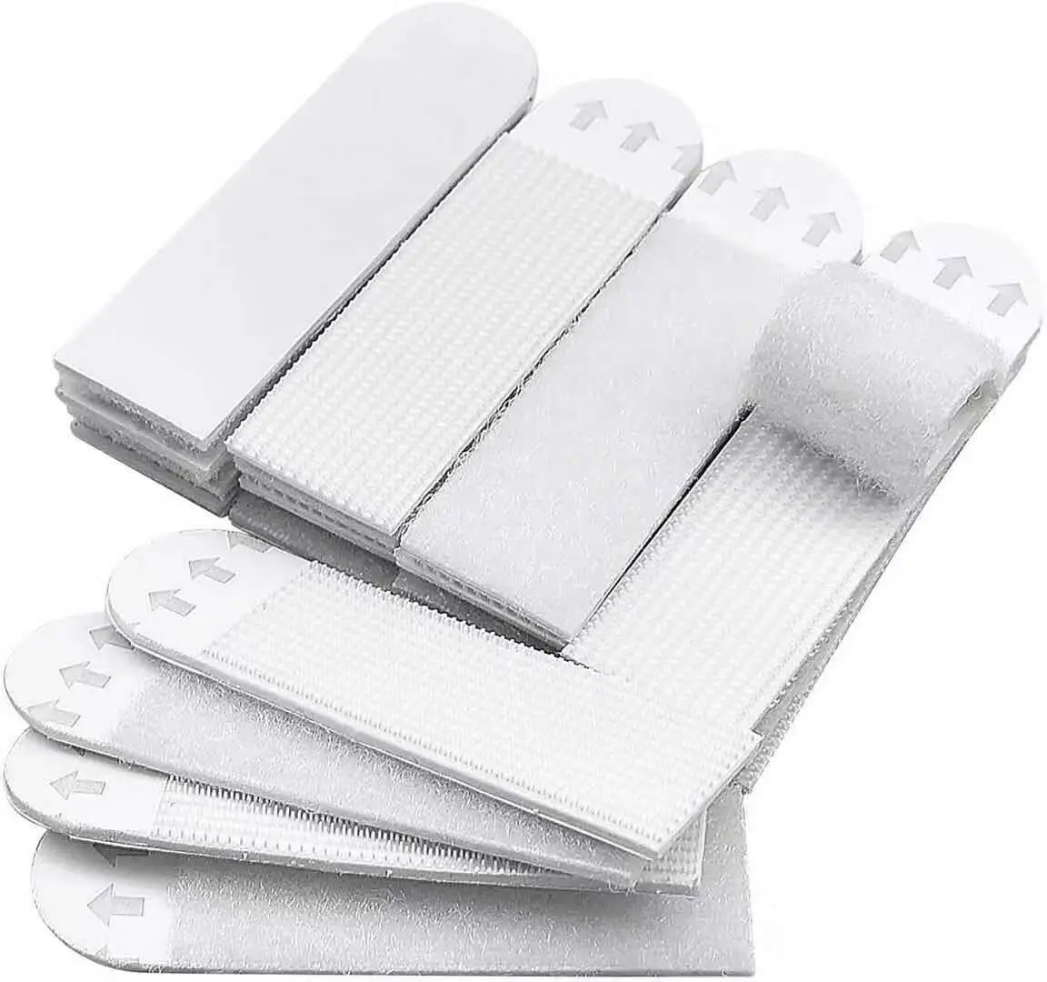 24pcs (12sets) Magicking Picture Frame Hanging Strips Inter Locking Faster Damage-free Picture Hanging Strip for Home Decor Tape