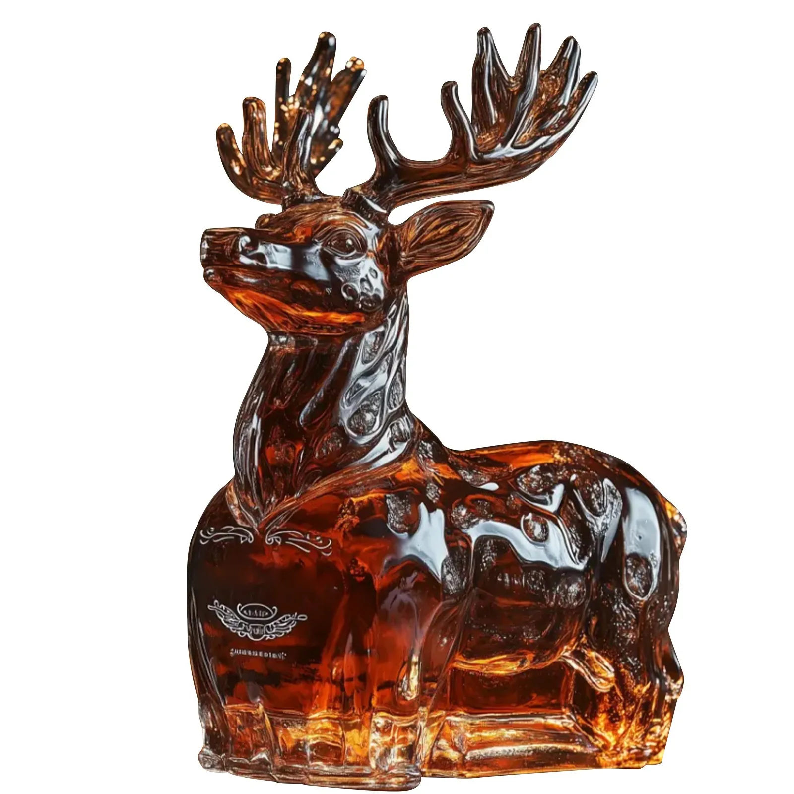 Whiskey Glass Decanter For Husband Father's Day Anniversary Birthday Gift Perfect Whiskey Decanter