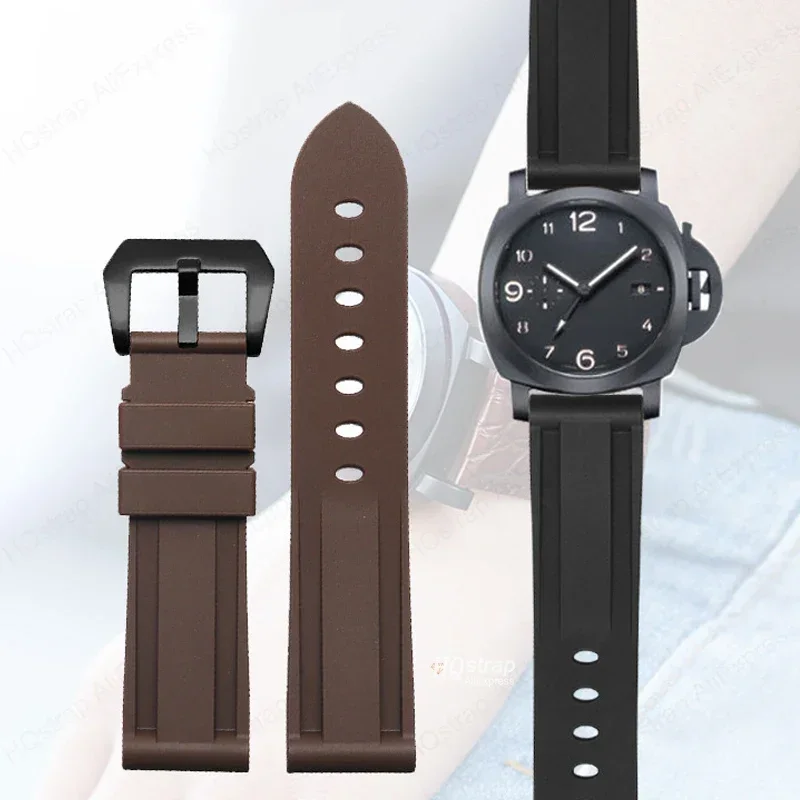 Men's Sport Silicone Rubber Watch Band – Universal Replacement Wristband Bracelet