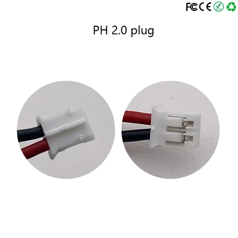 Batteria Ricaricabile Lipo 3.7V 1000mAh Modello 102050 Con Connettore JST PH2.0