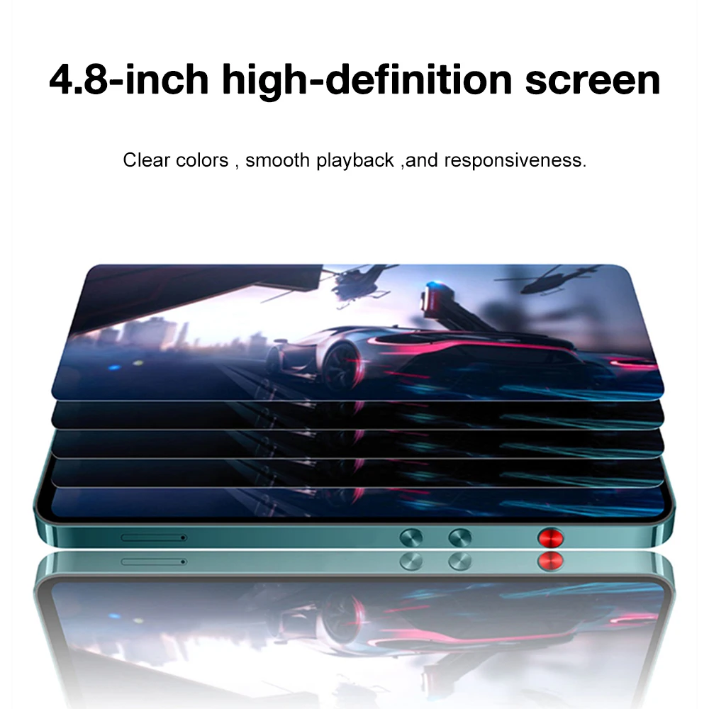 MP4 Player Music Player Mini Media Player Multiple Language Mp3 Music Player Speaker For Android Google Play Touch Screen Wifi 16gb MP4 Video Player Fm Radio Recorder