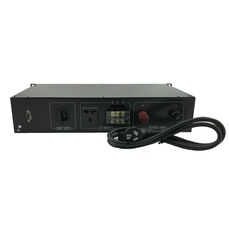 Ups Inverter A Onda Sinusoidale Pura 19 "Rack Mount Telecom Con Caricabatterie 1000Va/1Kva 12V/24V/48V A 120V/220V