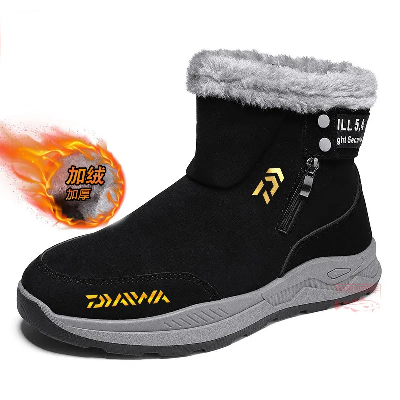 Velvet Warm Fishing Boots Hiking Boots 