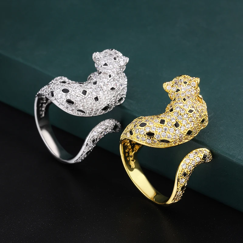 Statement Jaguar Ring – Super Silver