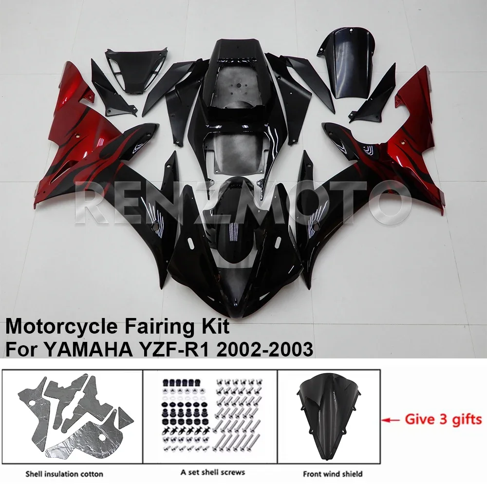 

For YAMAHA YZF R1 2002-2003 Fairing R/Z 3R108 Motorcycle YZF-R1 Set Body Kit decoration Plastic Guard Plate Accessories Shell