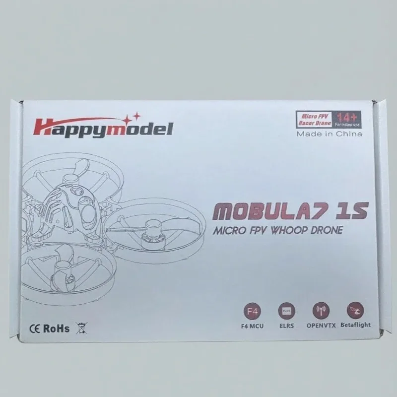 Happymodel Mobula7 1S 75mm Micro FPV Drone ELRS V3.0