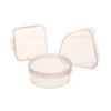 Plastic Box Case For Triangle/Round/Square Puff Transparent Sponge Puff Portable Travel Cosmetic Bags Cosmetics Storage Case 6