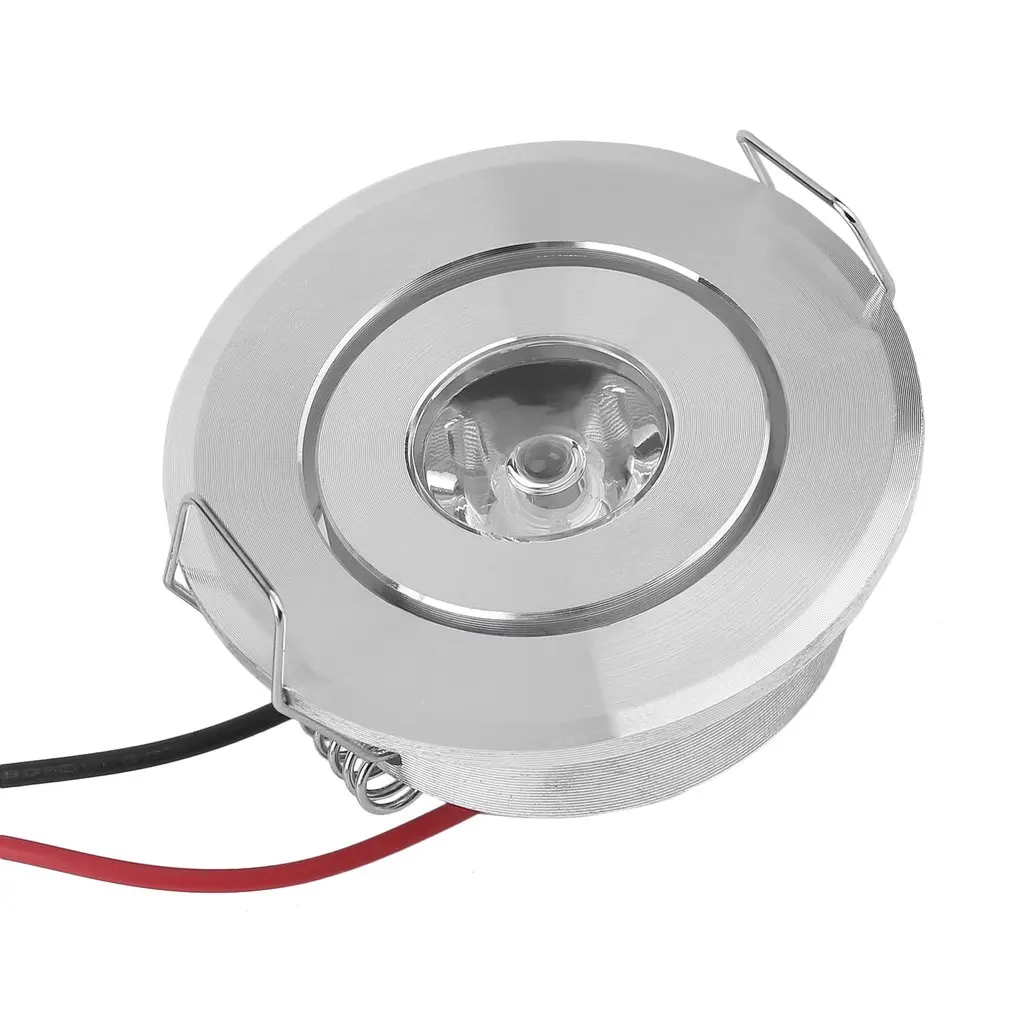

10PCS 1W LED Bulb Recessed Small Cabinet Wine Cooler Showcase Spot Lamp Ceiling Light Lamp Spotlight With Mini Fixture Driver