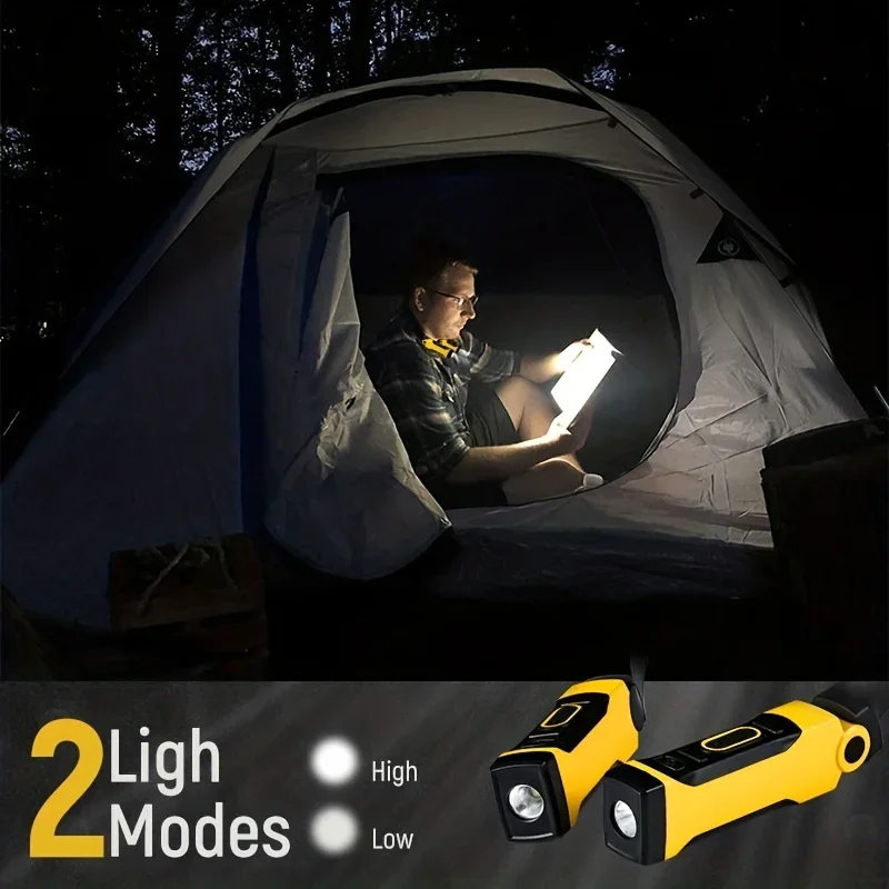 Rechargeable LED Neck Reading Light 2 Pack Two Brightness Levels For Reading Knitting Camping & Repairing led work light led neck light