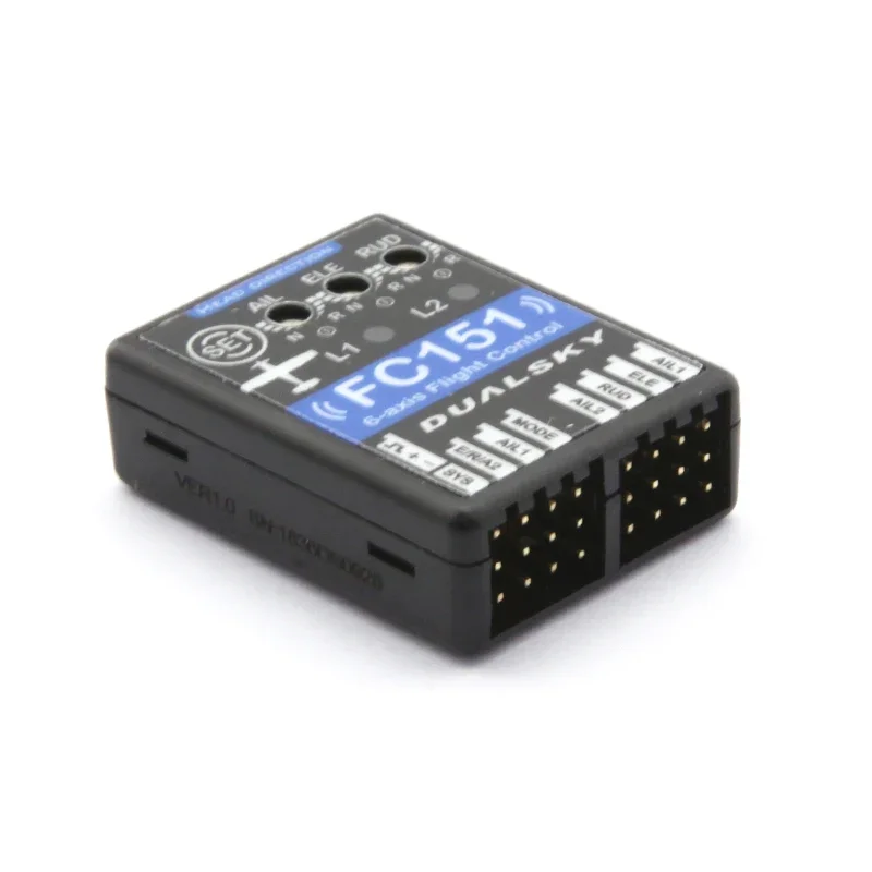 DUALSKY FC151 Gyroscope 3 Axes Contrôle de Vol pour Avion RC