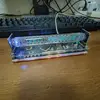 IV27 Retro Fluorescent Tube Clock VFD Creative Gift Living Room E-sports Desktop Decoration 6