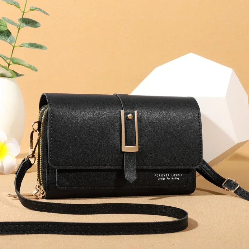 Shoulder Bag Roulens Small Crossbody Shoulder Bag For Women Cellphone Bags Card Holder Wallet Purse And Handbags