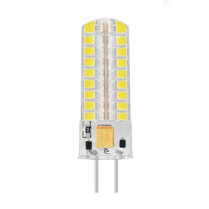 Lot D'ampoules LED G4/GY6.35 7W 72 LEDs Dimmable - 12V AC/DC, Blanc Froid - 50 Pièces