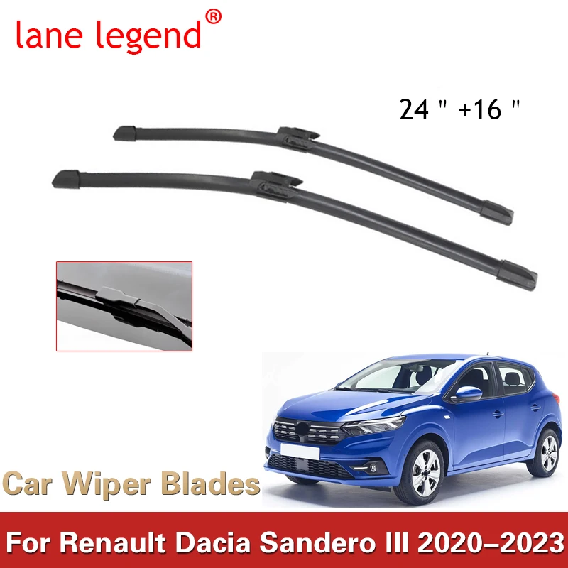 Car Front Wiper Blades For Dacia Sandero III 2020 2023 Streetway