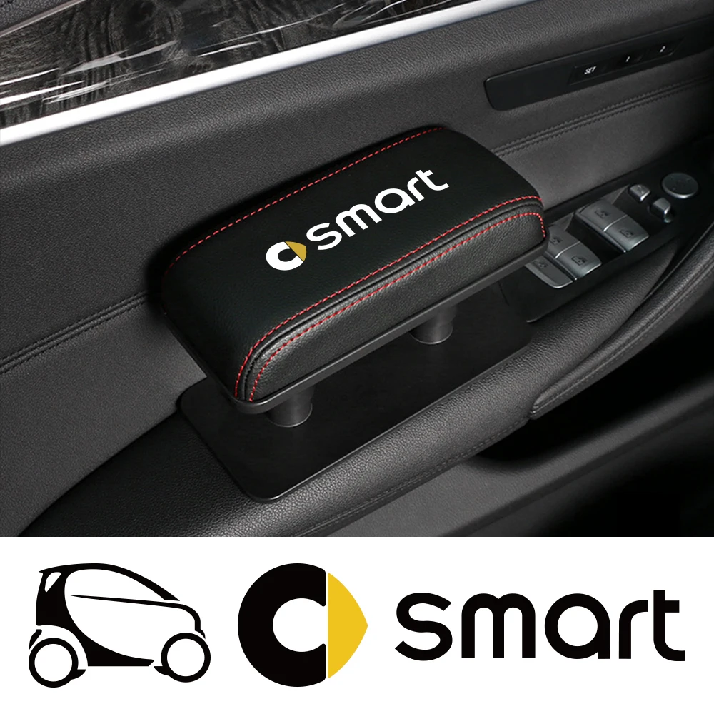 Cover Griglia Anteriore Con Logo Per Smart Fortwo Forfour 451 453 - Argento, ABS, Facile Installazione