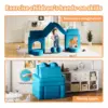 Creative Children's Foam Sofa with Spherical Modules and Tunnel Elements Foldable children's Couch 9pcs Toddler Sofa for Bedroom 5