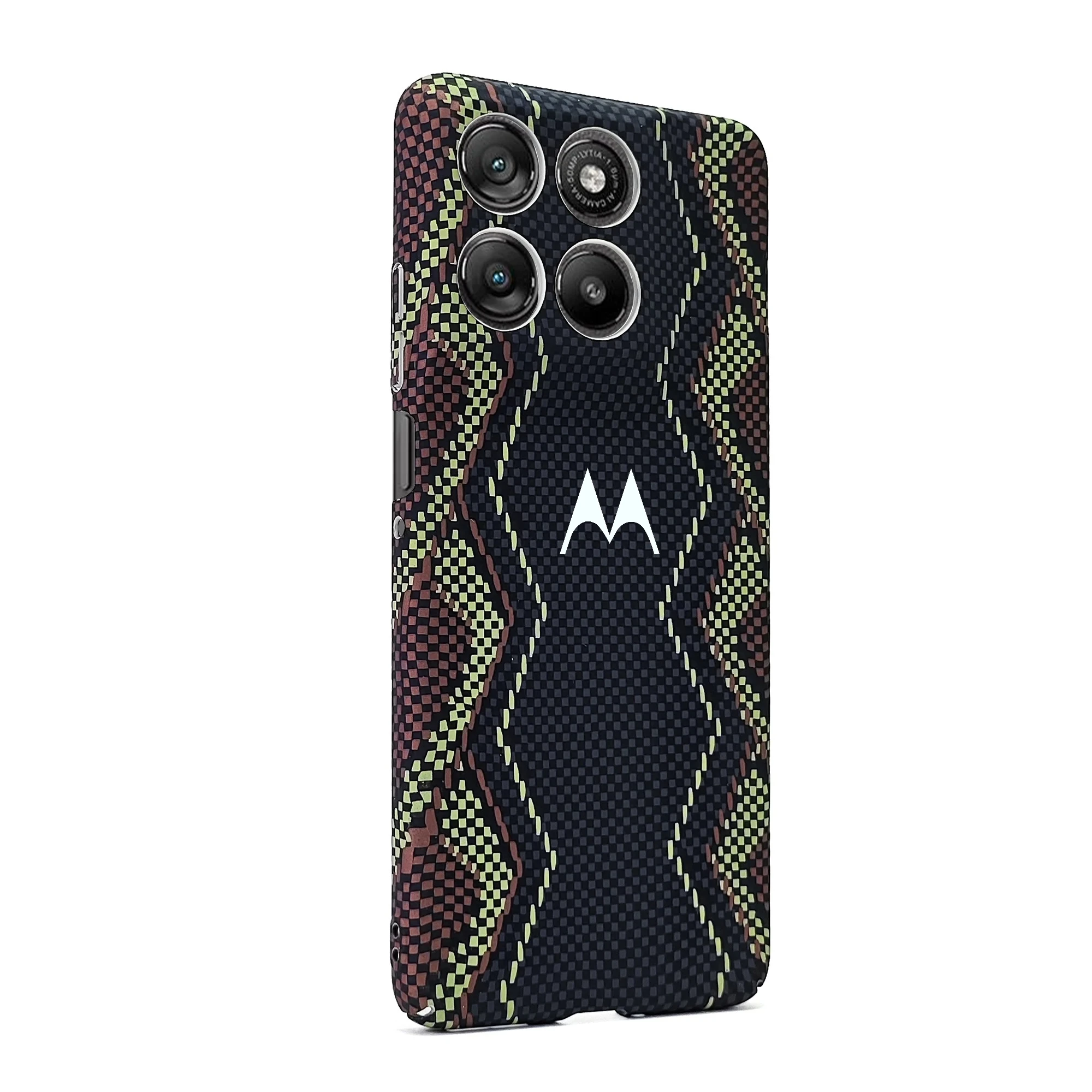 Carbon Fiber Texture Magnetic Shockproof Case with Magsafe