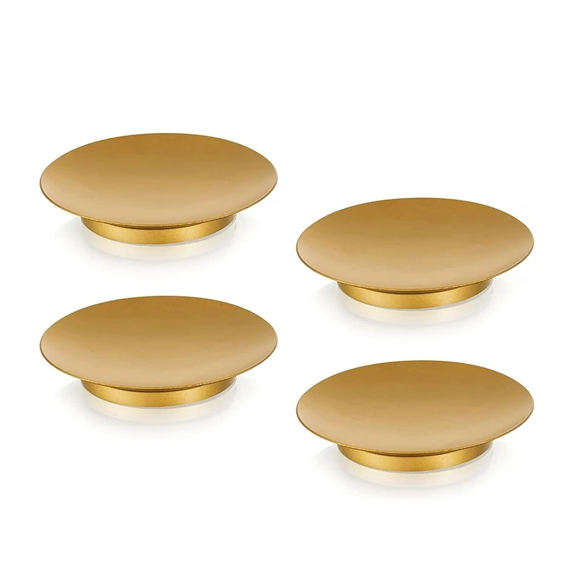 

Iron Plate Candle Holder, Candle Holders For Pillar Candles, Set Of 4 Small Candle Tray, Pillar Candle Holder