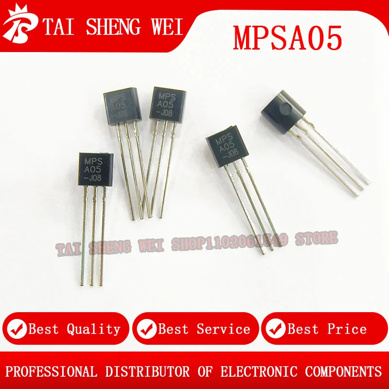 

100pcs MPSA05 TO-92 MPS A05 TO92 Triode New Original