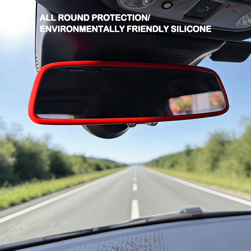 미니 쿠퍼 S J01 J05 Aceman U25 Countryman F65 F66 F67 액세서리 용 자동차 인테리어 백미러 실리콘 보호 커버