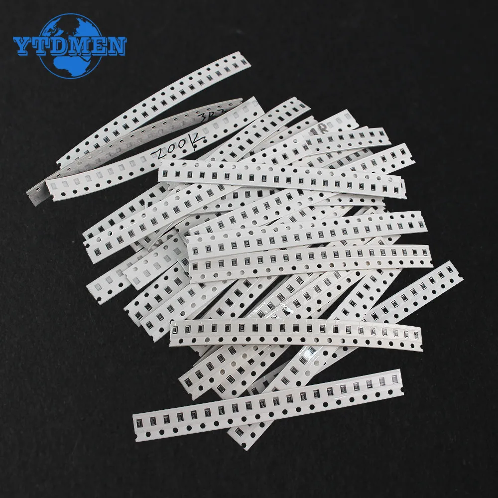 SMD Resistor 660PCS 0603 0805 1206 1% Resistance Assorted Kit 1 Ohm-1M Ohm Chip Resistors