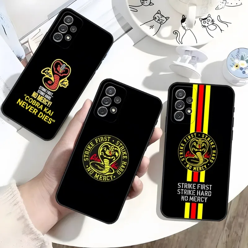 Custodia Per Telefono Cobra Kai Per Samsung Galaxy S23 S30 S10 S22 S20 S21 S7 S9 S8 Pro Plus Cover Posteriore Ultra Fe