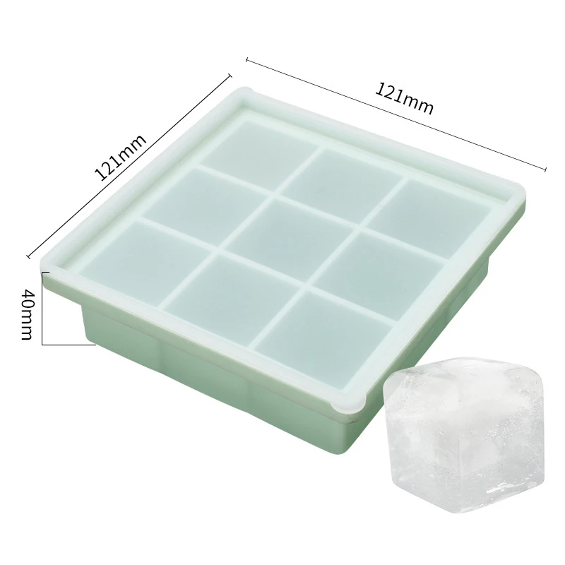 Silicone Weaning Baby Food Freezer Tray 9 Pots Storage Container with Lid BPA Free Baby Food Container Storage Formula Dispenser, baby food storage containers