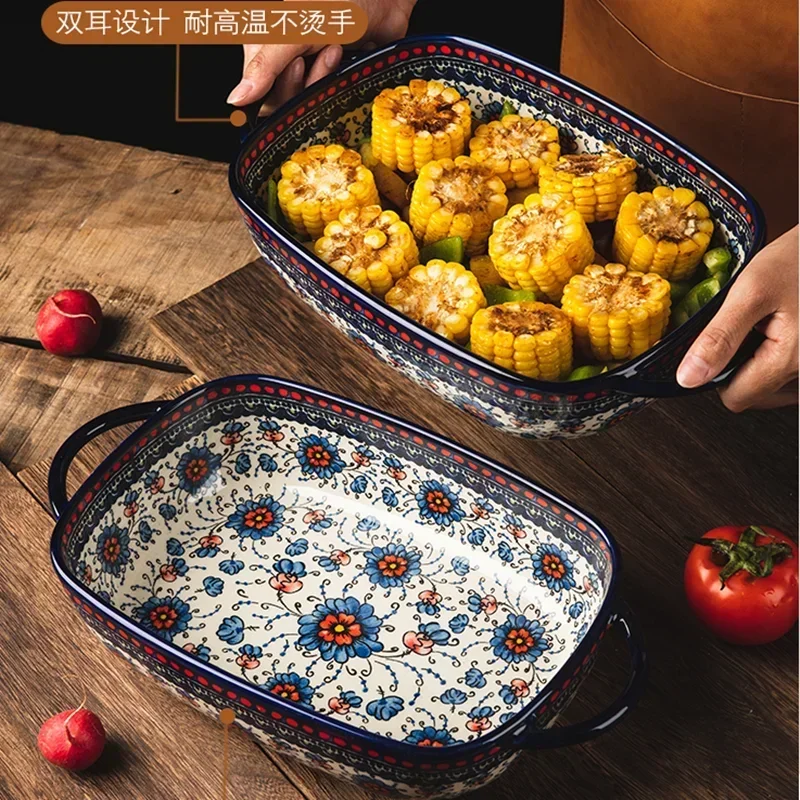Casseruola per forno con coperchio, teglia quadrata da 25,4 cm, teglia