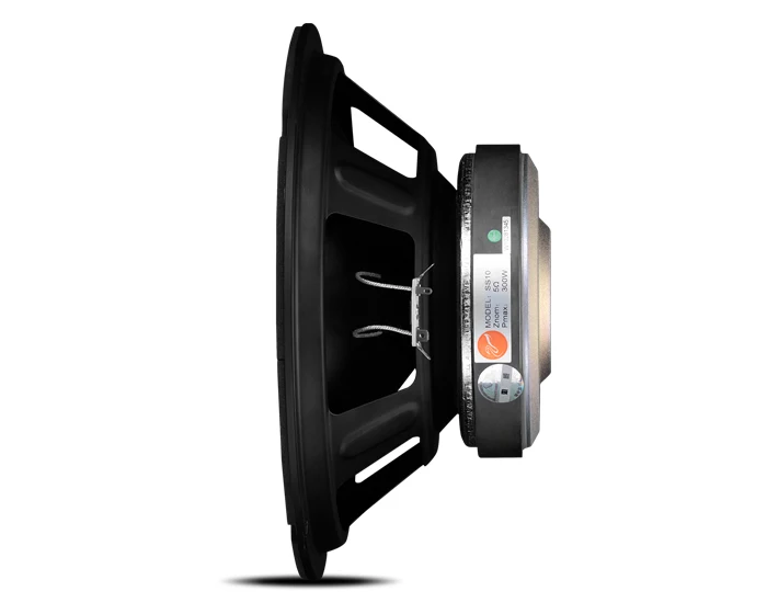 B-349 Hivi SS10 10 인치 중저음 스피커 페라이트 듀얼 마그네틱 음성 외부 자기 회로 코일 50mm 300W 5Ω 1 PCS