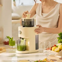 13CM Large Caliber Juicer Home Low-speed Juicer Multifunctional Fruit Vegetable Screw Slow Juicer Commercial Electric Juicer 2