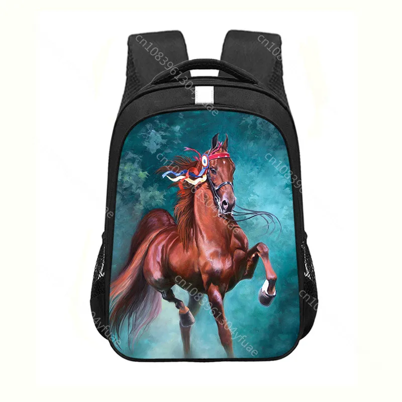 Unicorn Horse Backpack Dab Small Pony Horse Bookbag Teenagers Boys Girls Schoolbag Kid School Book Bags  Backpack Men