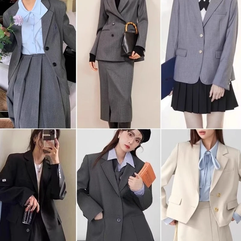 작업복 재킷 패브릭 정장 바지 유니폼 드레스 주름 치마 맞춤 재봉 내구성 전문 블레이저 의류 소재