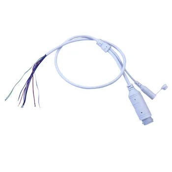 DC 오디오 IP 카메라 RJ45 케이블이 있는 48V ~ 12V PoE 케이블, CCTV IP 카메라 용 PoE 모듈 내장