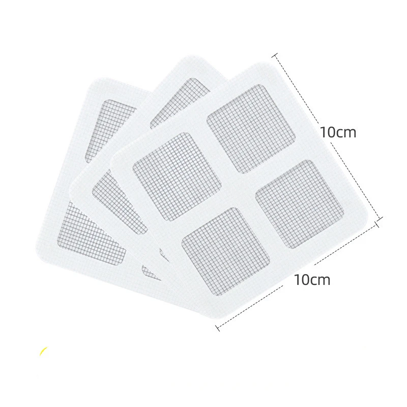Floor drain filter Disposable Hair Catchers Floor Drain Patch Anti-Clogging Filter Patch Floor Sink Strainer Filter Mesh Bathroom Accessories
