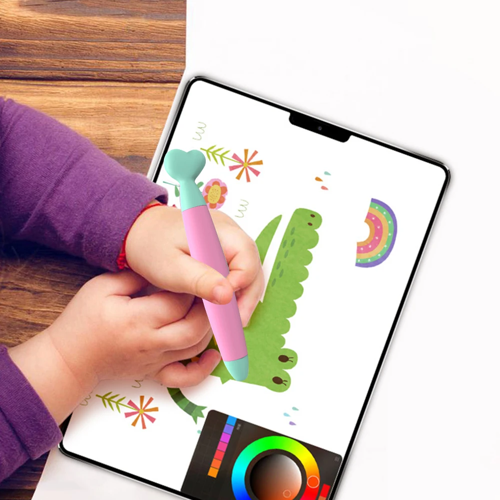 Penne Stilo Per Bambini Matita Per Penna Stilo Matita Digitale Per Ipad Iphone Fire Hd Interruttore Per Tablet Per Bambini Per Tutti I Telefoni Cellul
