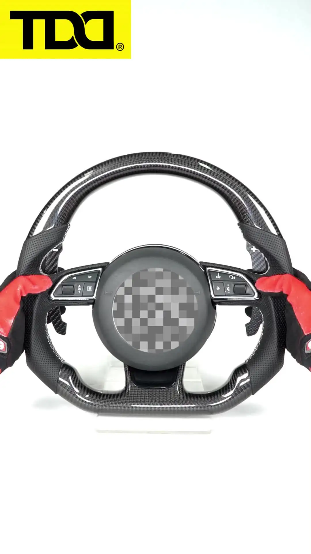 Audi用　カーボンパドルシフター 磁気カーボンファイバーパドルシフターアウディ B8 B8.5 B9 C8
