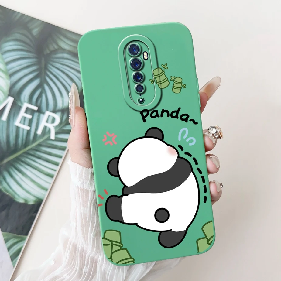 Cute Panda Cartoon Soft Silicone Phone Case - Durable Bumper Cover
