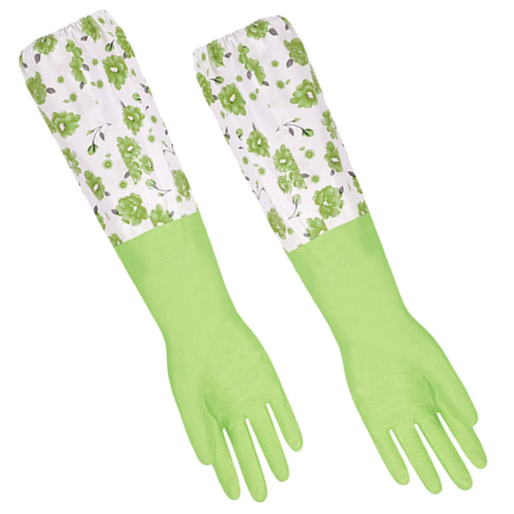 

Dishwashing Gloves Dishwasher for Kitchen Dishes Warm Winter Decorative Housework