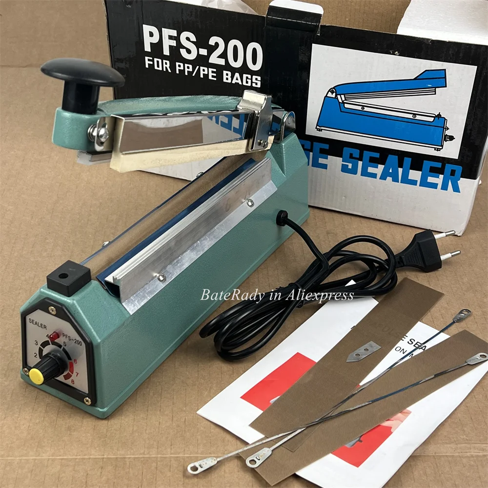 BateRadyPFS200C2MM220VPlasticFilmSealingMachinewithCutter