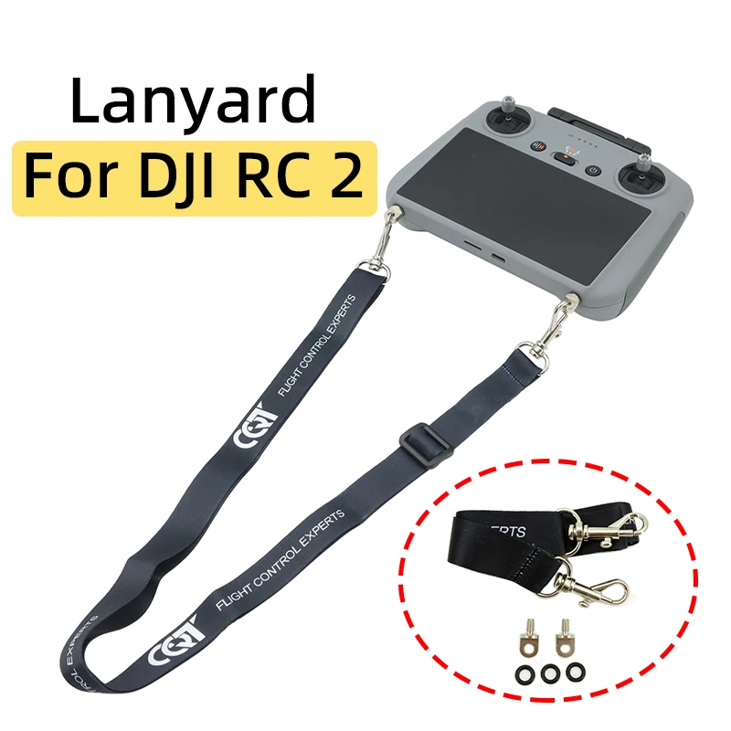 

For DJI AIR 3/2/2S/Mavic 3/Mini 3Pro Drone RC/RC 2/RC Pro/Smart Screen Remote Controller Lanyard Neck Strap Sling Accessories