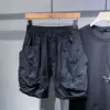 Men Fashion Caogo Shorts Big Pockets Jogger Short Hip Hop Streetwear Harajuku Trousers Plus Size Streetwear Hip Hop Sweatpants 2