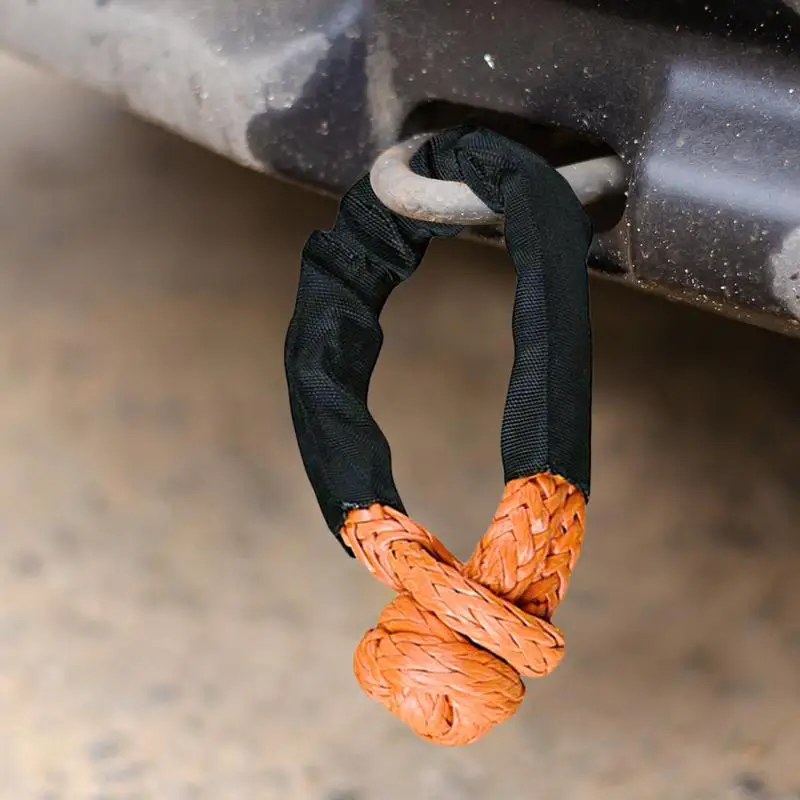 

Car Tow Emergency Multi-Color Trailer Synthetic Rope Flexible Workload 15000 Lbs Breaking Strength 38000lbs Auto Accessories