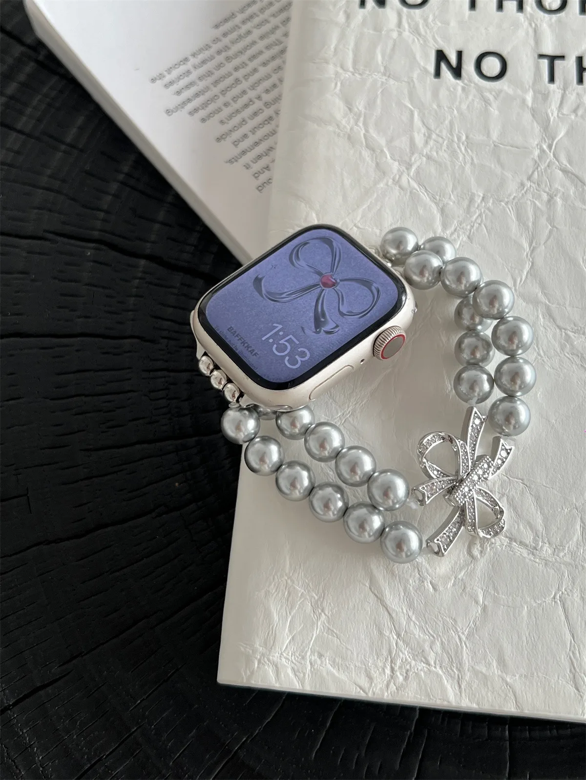 Nakit Pašček za pašček za Iwatch Ultra 2 Series 10/9/8/7/6/5 Modna zapestnica Pašček za uro 42/44/45/46/49 mm 38/40/41 mm_voghion.com