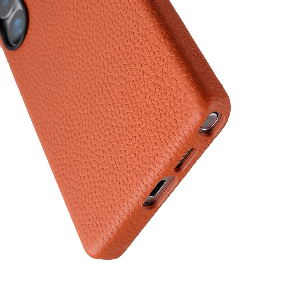 Luxurious Melkco Genuine Leather Phone Case with Magnetic Cover
