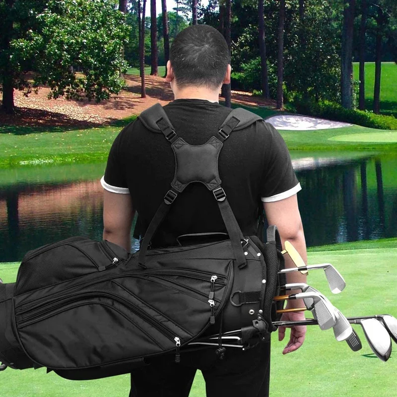 Sangle d'épaule pour sac de Golf Portable, remplacement, confortable, sangle d'épaule réglable, accessoires pour sac de Golf, outil de sport, 2022