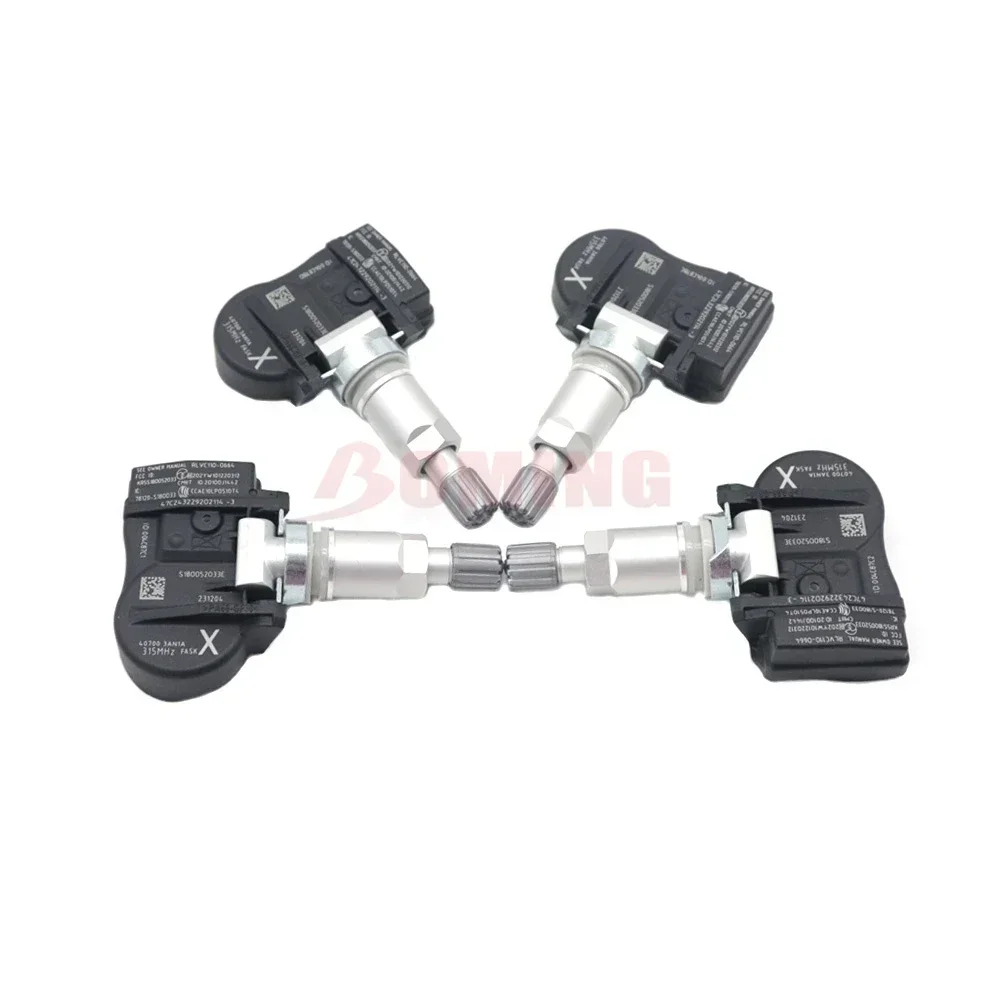 1/4pcs ڵ ο TPMS Ÿ̾ з   40700-3AN1A ֻ ť Juke Sentra Leaf Versa Note 2011-2020 315Mhz