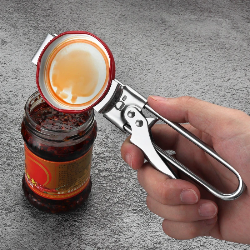 Multifunctional Retractable Bottle Opener, 2023 New Jar Opener Bottle  Openers, Adjustable Multifunctional Stainless Steel Can Opener Tool, Bottle  Jar