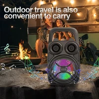 500mAh Bluetooth Speaker Sound box High Power Bluetooth Speakers TF/FM/USB/TWS/BT Handheld Sound Subwoofers For Dancing - Image 2